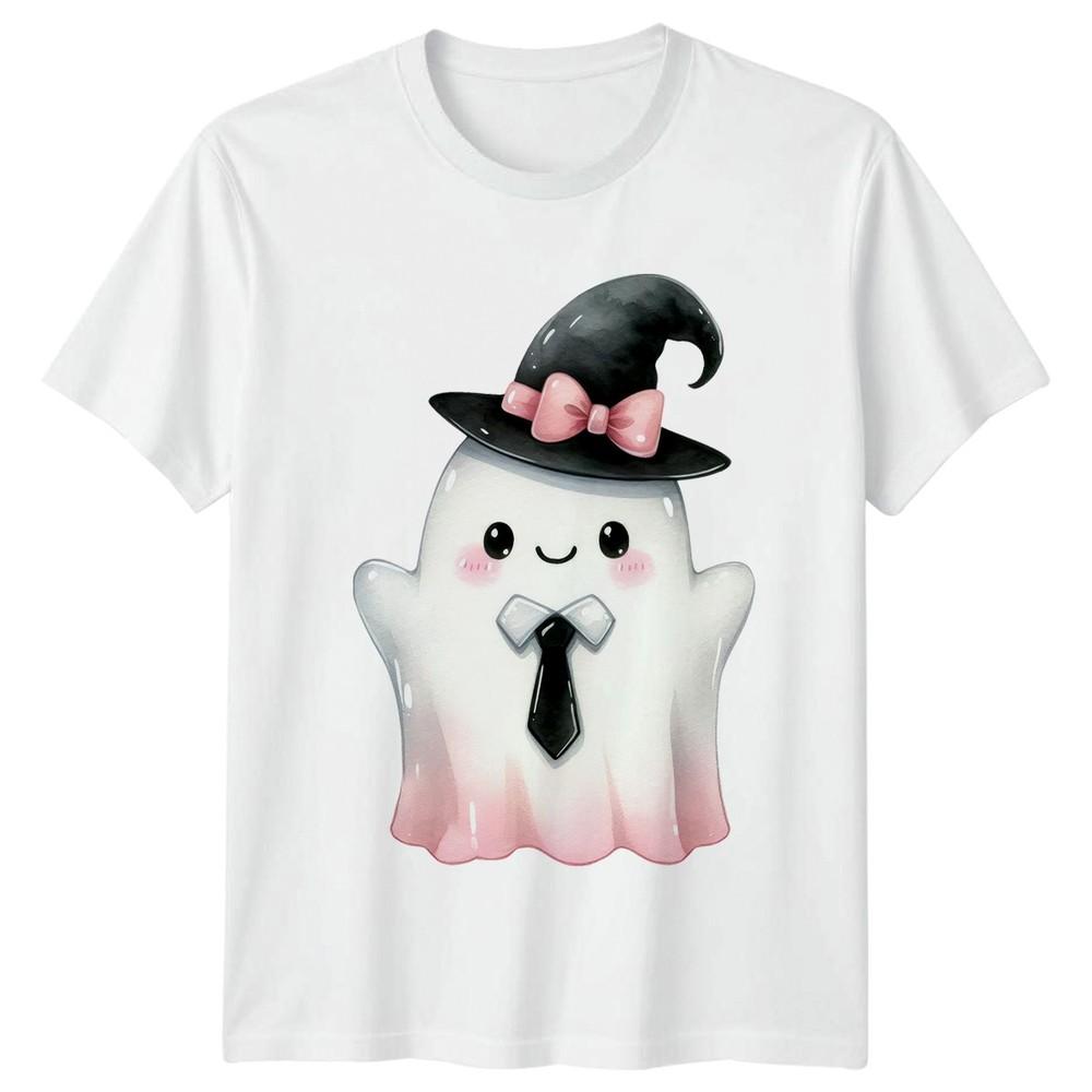 Cute Pink Coquette Ghost Unisexs TShirt Halloween Gift For Her S