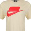 Nike Sportswear Classic Logo Short Sleeve T-Shirt Women Tops Pale-Yellow AH4008-115
