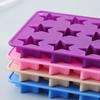 Star-Shaped Ice Cube Tray Food-Grade Silicone Ice Mold for Chocolate Candy Easy-Release Heat-Resistant Baking Tool for Home Party