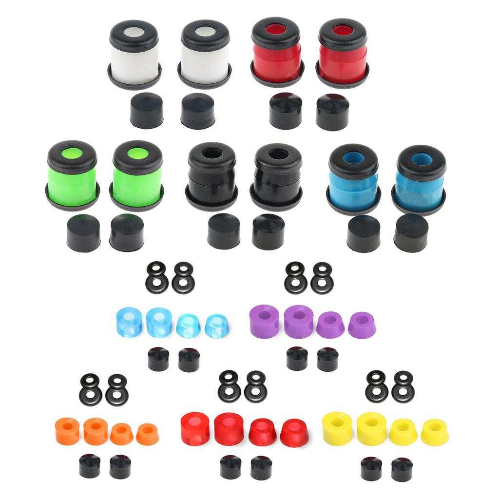Skateboard Shockproof Mat Skateboard Bushings Skateboard Truck Bushing Shockproof Pad Pivots Cups Skateboard Shock Pad