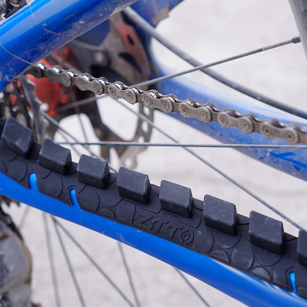 2-10PCS Silicone Bicycle Chainstay Protector Pad Bicycle Frame Chain Guard Bicycle Chain Pad for Mountain Bike MTB Road Bike