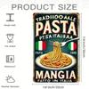 Retro Kitchen Metal Poster Carbonara Wall Art