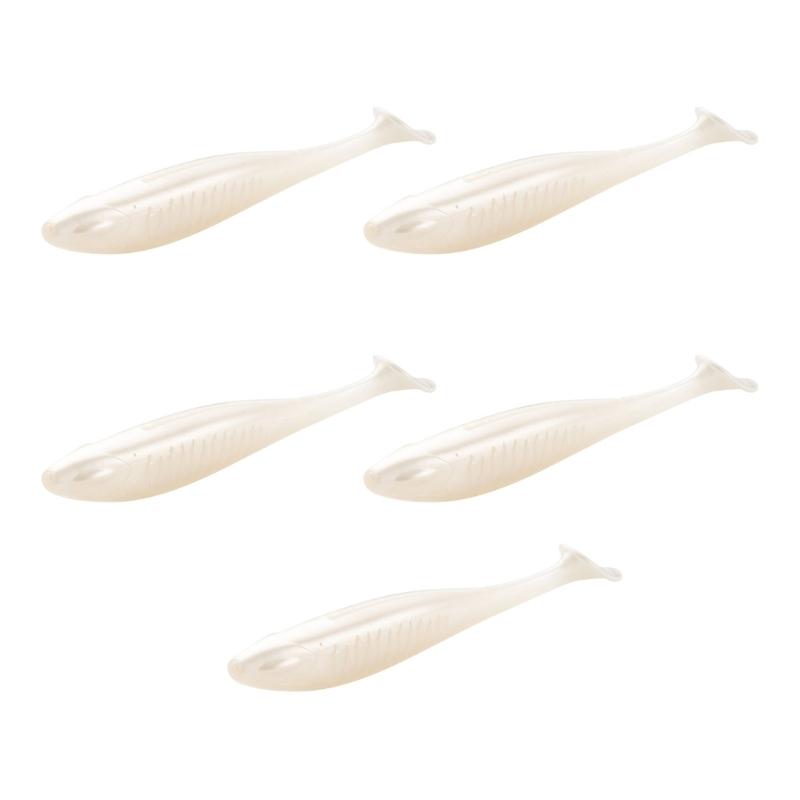 5Pcs 10cm Swim Baits for Saltwater Soft Fishing Lures Paddle Tail Swimbaits Artificial Baits Fishing Lure