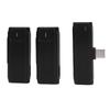 Wireless Lapel Microphone Noise Cancelling Windproof 2.4GHz Lapel Mic for Video Recording Live Strea