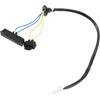 ACROPIX 25380-JM00A Rear Door Switch Liftgate Release Switch Trunk Opener for Nissan Rogue 2010-2015, Black, Plastic, Mechanical, Pull, Manual