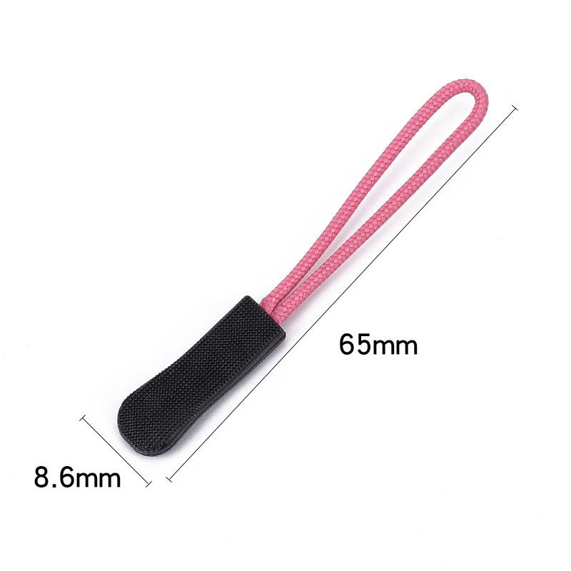 Zipper Puller and Tail Rope: Anti-Slip Nylon Accessories for Bags, Clothes, and Backpacks