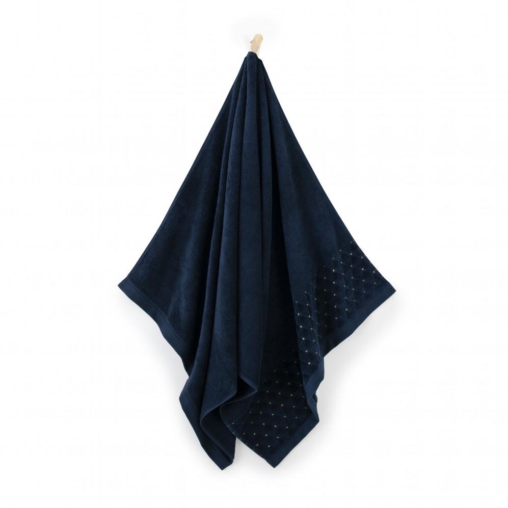 Oscar Towel 70X140 Zwoltex Navy Blue