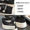 Summer new lace mesh platform white shoes women's breathable mesh casual shoes heightening versatile student board shoes