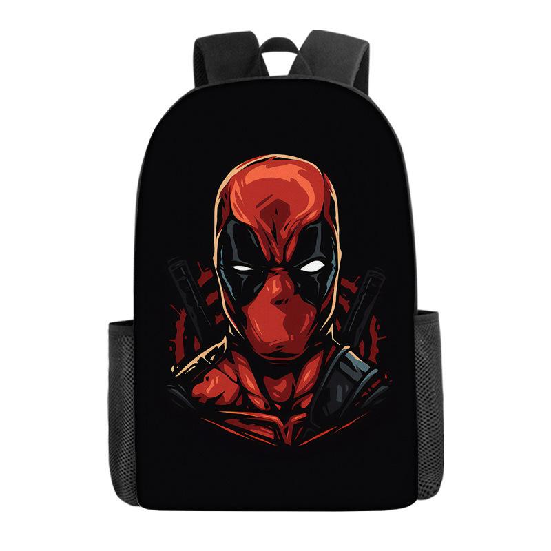 Deadpool Backpack Marvel Bag Deadpool Peripheral Batman Backpack School Bag