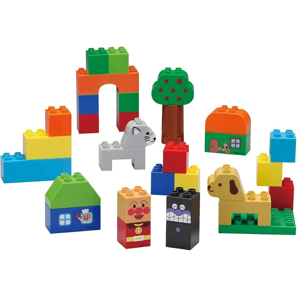 [BANDAI (BANDAI)] BlockLabo Anpanman First Block Bucket (2025 Winter Bonus: Original Block Included)