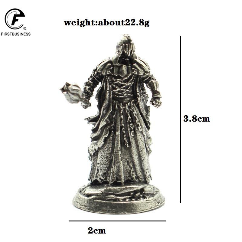 Middle Ages Legion Wraith Soliders Model Toy Figurines Miniatures Pure Copper Men Gifts Desktop Ornament Decoration Crafts Metal