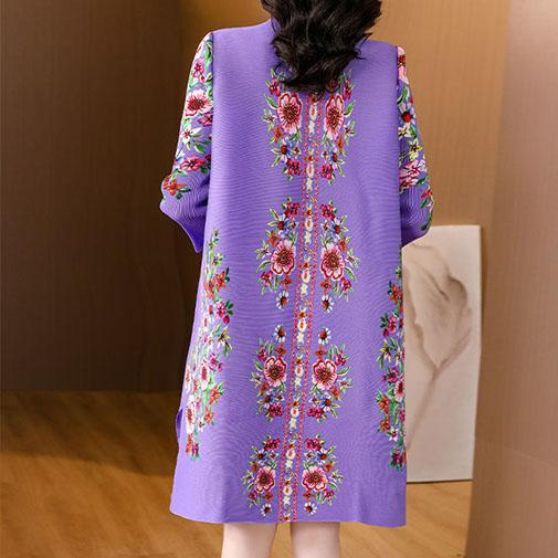 Pleated dress for women in autumn and winter, new slimming and age reducing straight skirt, high-end and youthful temperament
