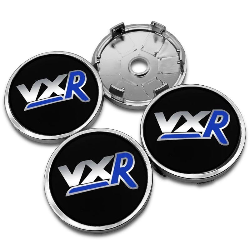 4PCS 56+60mm VXR Emblem Car Wheel Hub Center Cap Cover Badge Stickers For Vauxhall Vectra Zafira Vxr8 Astra Mokka Corsa Gts
