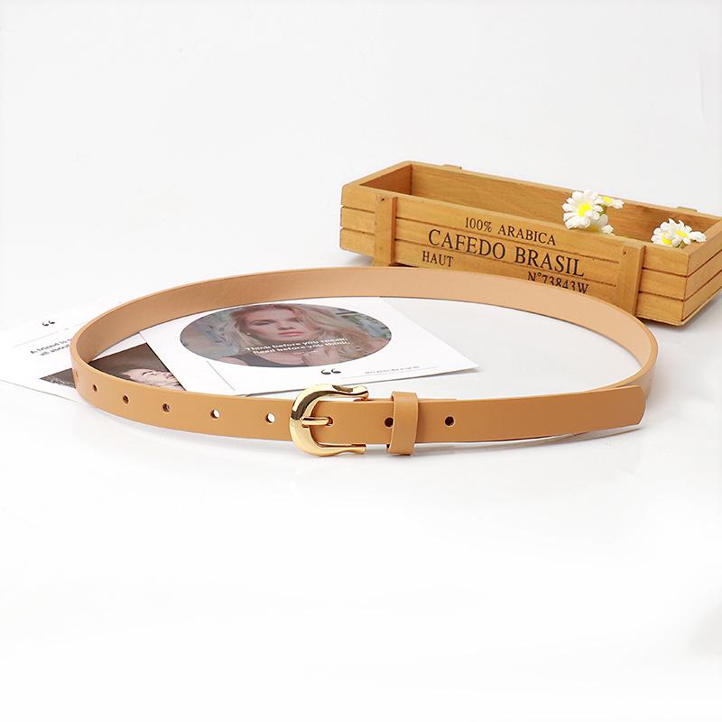 Women's Multicolor PU Leather Fashion Belt