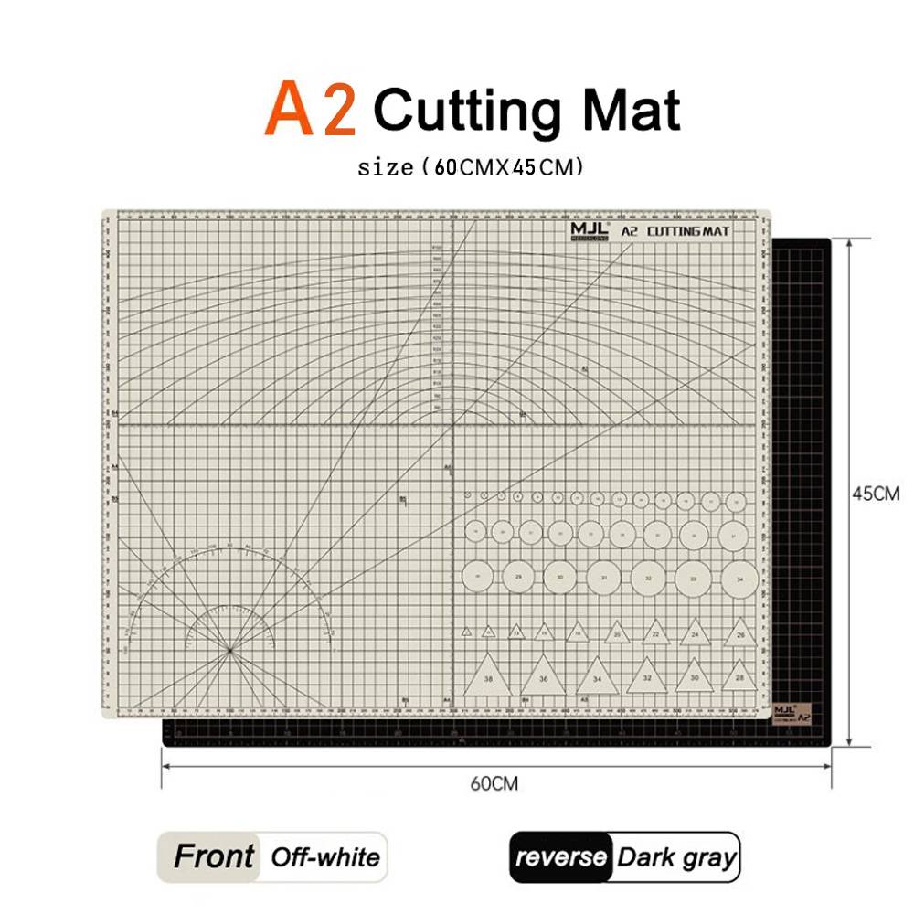 A2/A3 Cutting Mat Workbench Cut Pad Diy Handicraft Art Engraving Board Paper Carving Pad Multifunctional Craft Cutting Mat