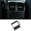 Real Carbon Fiber Inner Rear Air Outlet Vent Cover Trim For Benz 2007-14 C-Class