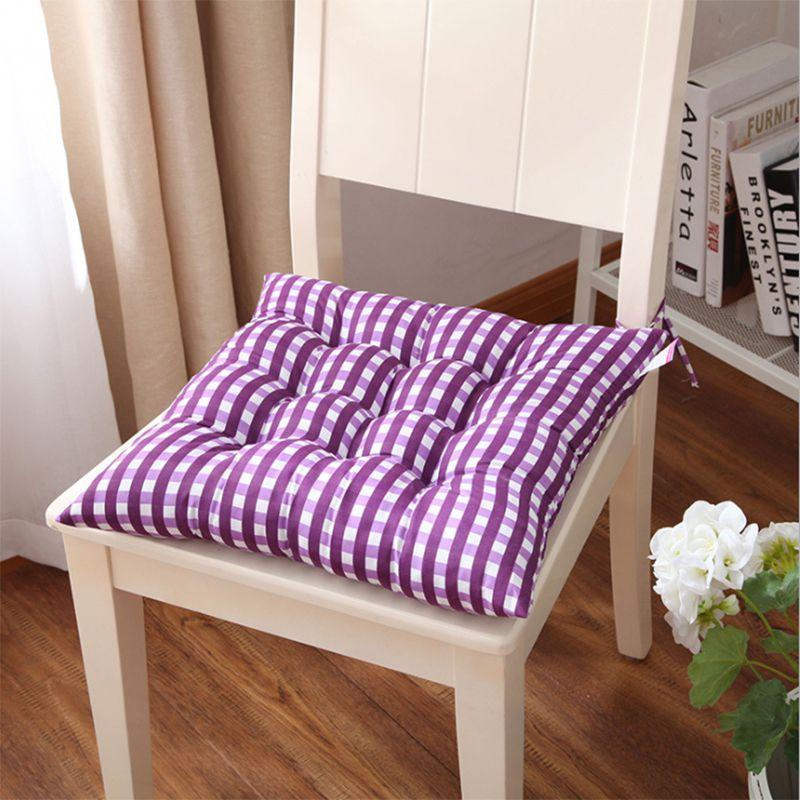 

Printed Polyester Fiber Chair Pad For A Comfortable Seating Experience фиолетовый