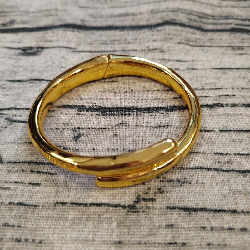 

Минимальный цилиндрический браслет для мужчин и женщин, простые аксессуары высокого класса