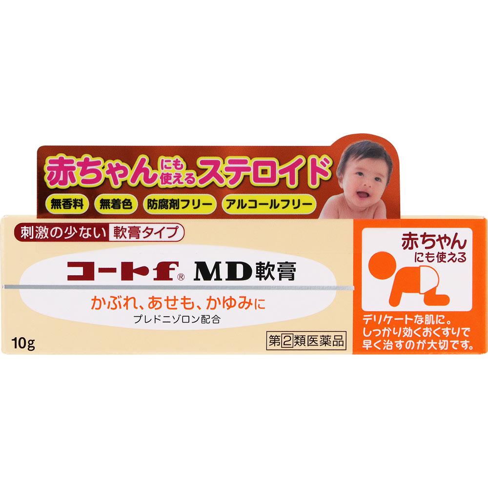 

Mitsubishi Tanabe Pharma Corporation Cote f MD Ointment 10g Steroids Efficacy: -Efficacy and Effects-Eczema, dermatitis, contact dermatitis, itching, 1