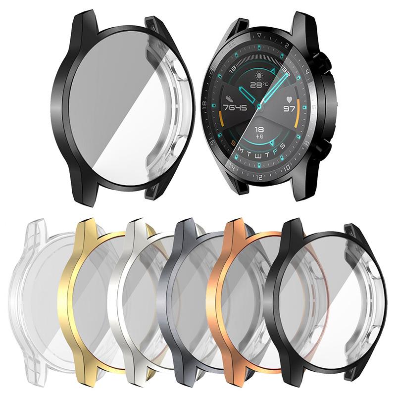 Case for Huawei Watch GT 4 46mm GT 2 46mm GT 3 46mm / GT 7 GT 5 GT 6 46mm 41mm Screen Protector 7Cover GT2 GT4 GT5 GT6 GT7 Case