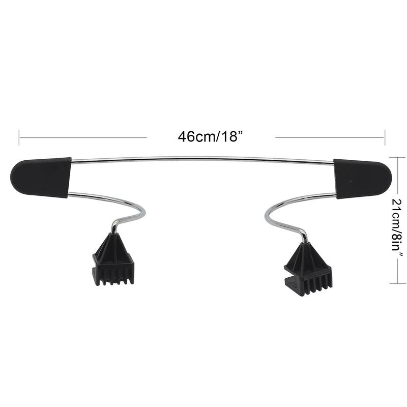 OEMASSIVE Universeller Auto-Kleiderbügel Jacke Kleidung Rücksitz Kopfstütze Kleiderbügel Stoff Jacke Anzug Hose Handyhalter Halter Haken
