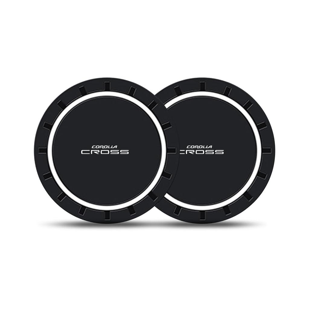 Corolla Cross Drink Holder Pad with Corolla Cross Logo 2.8 X 2.8 Inches (7