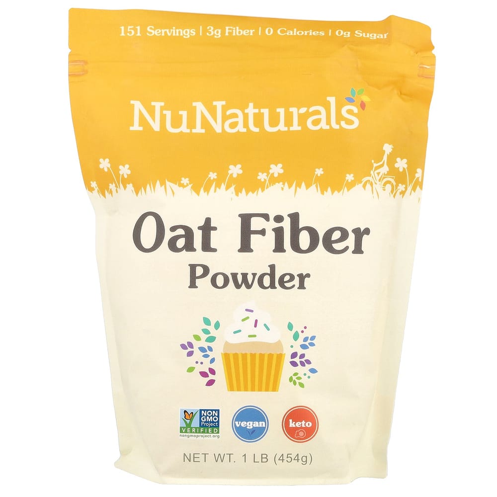 iHerb New Naturals Oat Fiber 454g (1lb)