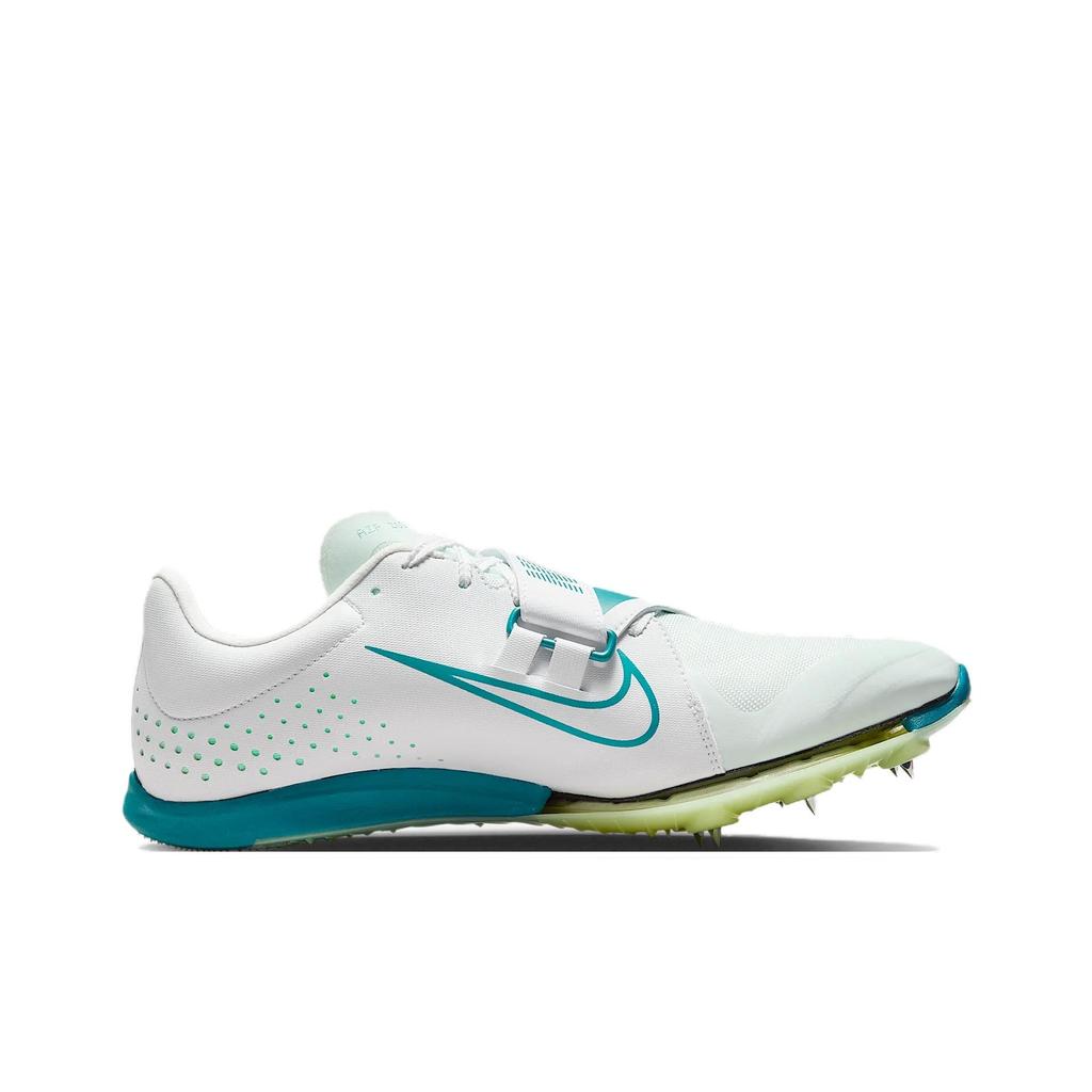 Nike Zoom Long Jump Elite White Bright Spruce Unisex Sneakers Barely-Green FZ9326-100