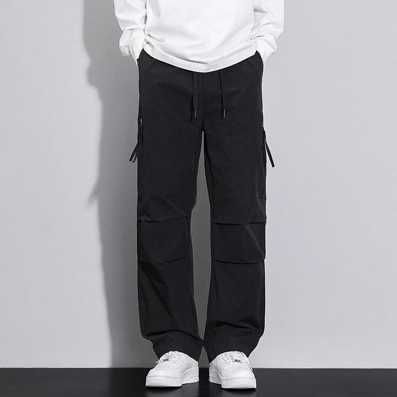Playboy Men's Loose Fit Multi-Pocket Cargo Pants