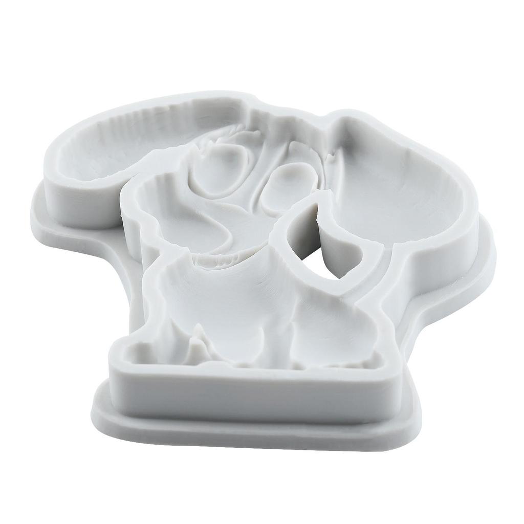 Puppy Silicone Mold Dog Fondant Molds Cake Decorating Tools Cupcake Topper Candy Resin Clay Chocolate Gumpaste Mold