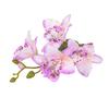 Hawaiian Artificail Orchid Hair Clip Summer Beach Hair Decoration Bohemian Flower Hair Accessory for Women and Girls