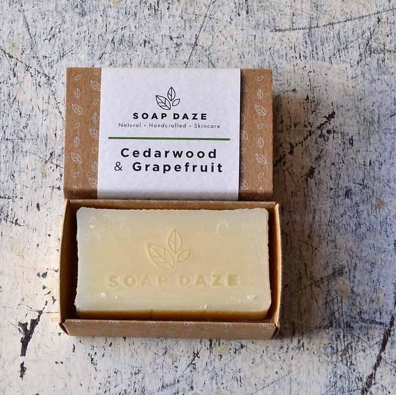 

Велике натуральне мило Cedarwood & Grapefruit - Soap Daze
