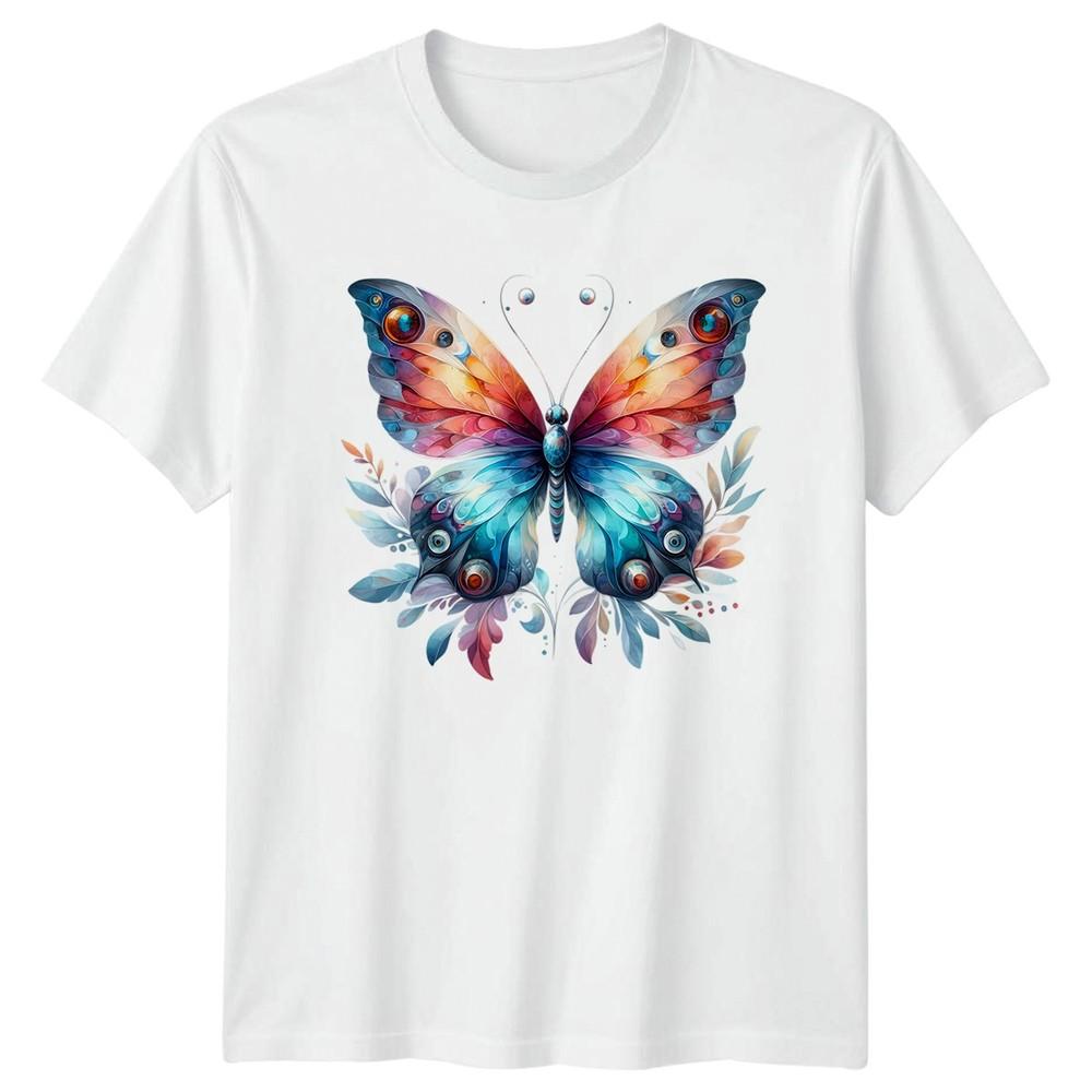 Butterfly Wings Butterflies Animals Unisexs TShirt Unisexs Tee Graphic Unisex Top S