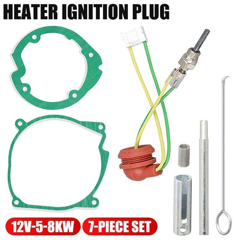 Car Air Diesel Gasket Ceramic Glow Plug Kit For 12V 2KW 5KW 8KW Chinese Diesel Heater Parking Heating Kits