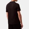 Calvin Klein Minimalist Comfortable Versatile Checkered Pattern Short Sleeve T-Shirt Men Tops Black 4RB837G-001