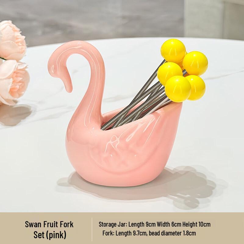 Unicorn Ceramic Fruit Fork