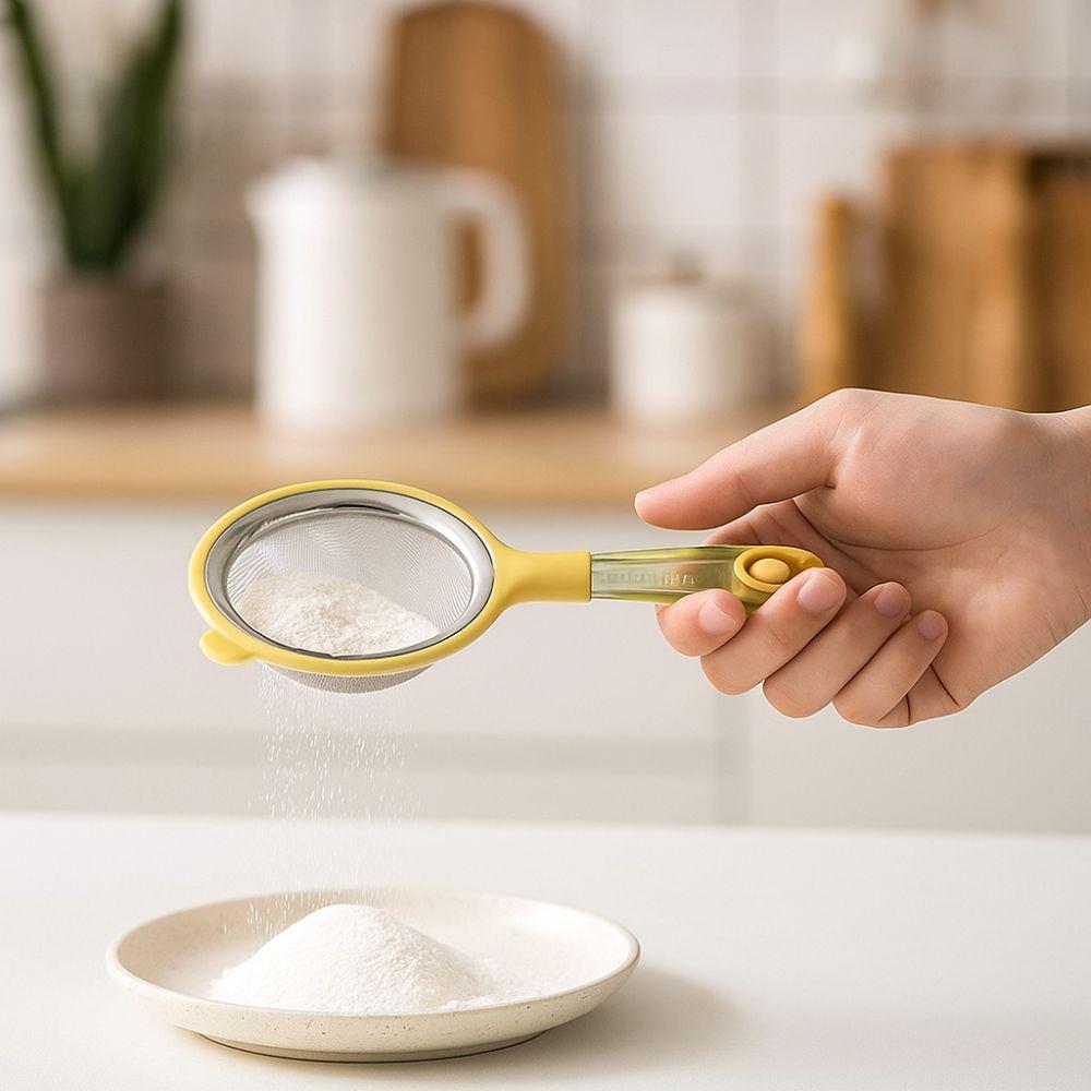 Anti-scalding Filter Screen Reusable Flour Sieve Multi-Purpose Juice Strainer  Home Cooking
