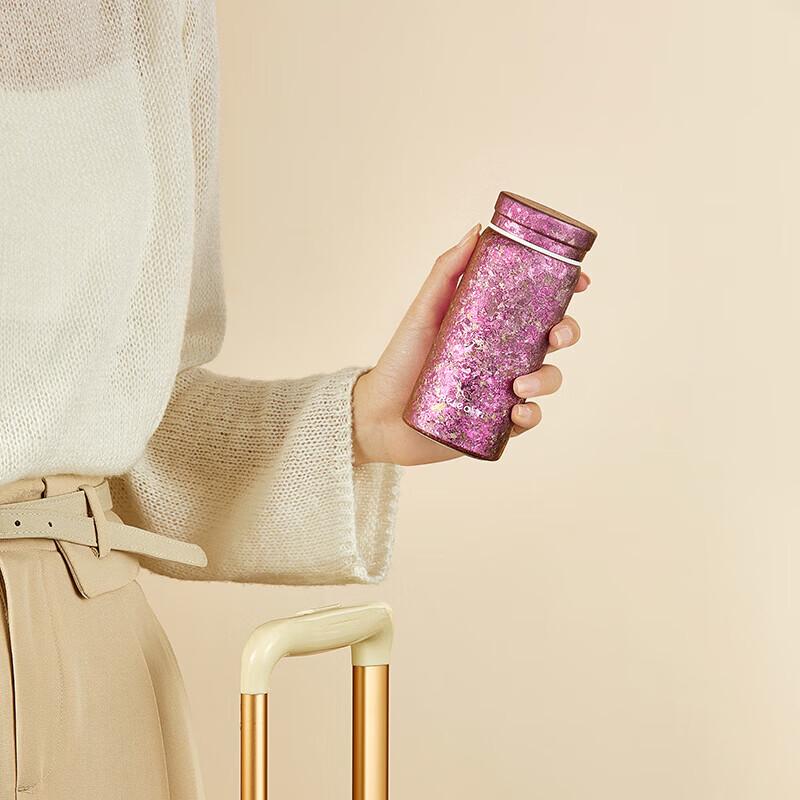 WUSIWU Mini Titanium Insulated Water Bottle