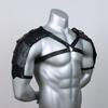Medieval Costume Cosplay Accessory Vintage Gothic Leather Harness Belt Spaulder Pauldrons Viking Knight Gladiator Shoulder Armor