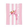 Pinks Panthers Cartoon Flannel Throw Blankets Leopard Head Blanket for Sofa Office Lightweight Thin Bedding Throws,
