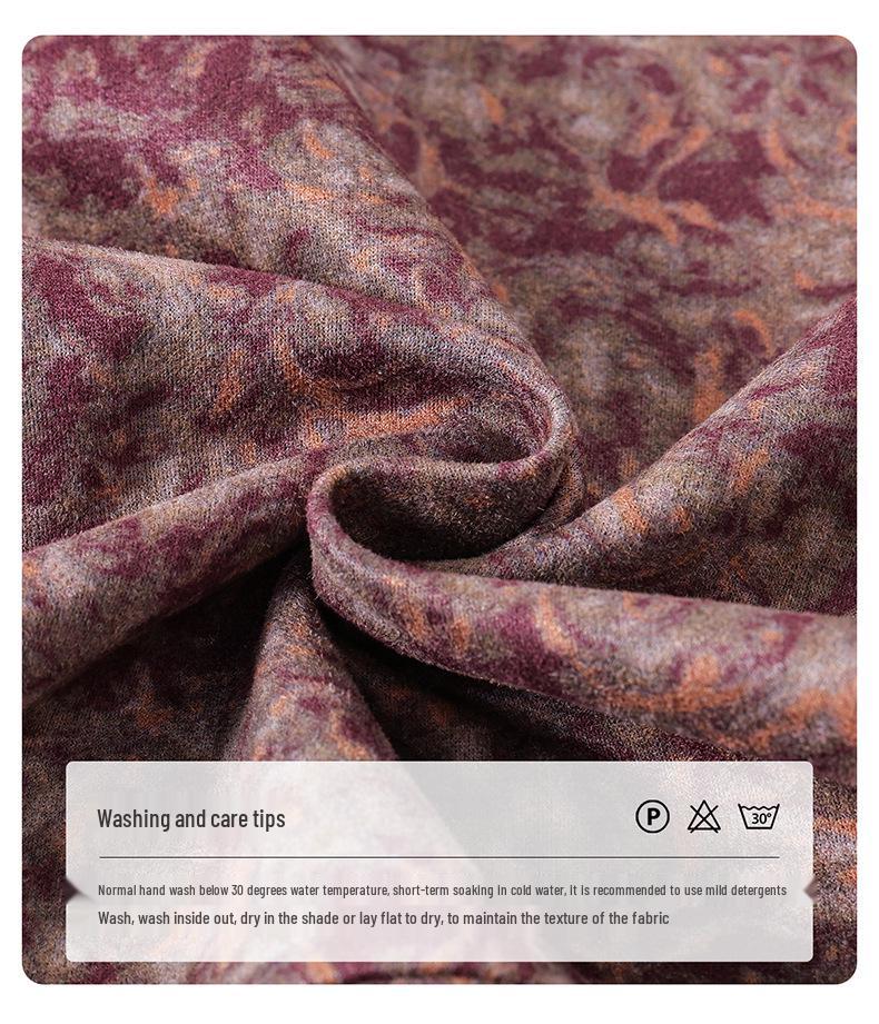 Mom's Spring Floral Cardigan: Stylish, Age-Reducing Lapel Jacket for Middle-Aged & Elderly Women - Casual Fashion Top for Spring & Autumn