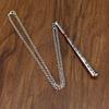 Baseball Bat Pendant Necklace, Movie Character Inspired Clavicle Chain Wholesale