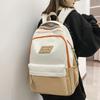 Nylon Simple Modern Lightweight Backpack With Adjustable Straps For Daily Use