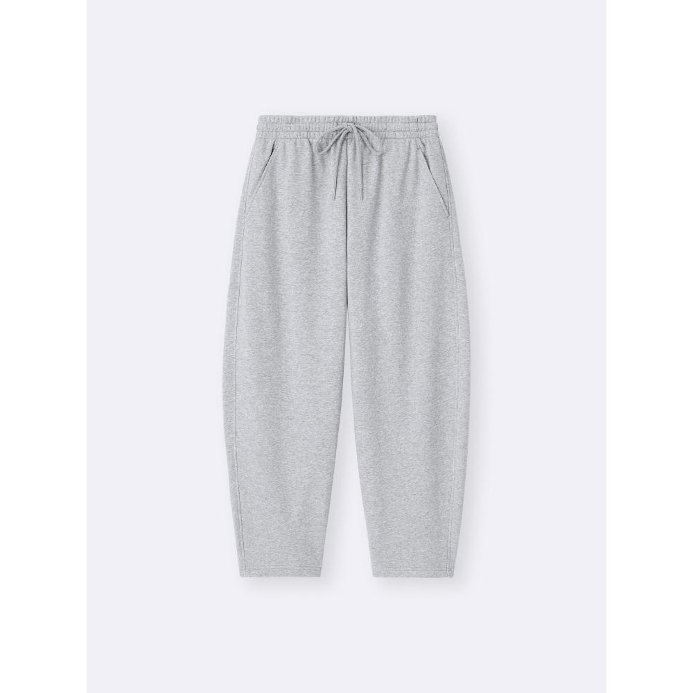 Gu By Uniqlo Sweat Barrel Ankle Pants  Short Length 60.0cm 