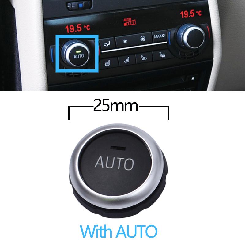 Rear Air Conditioning Temperature Adjustment Rotation Knob Control Button For BMW 5 6 7 Series F10 F06 F12 F07 F01 F02