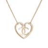 Chanel [Early Spring 23] Double C Fashion Love Double C Metal Necklace Women's