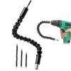 Elektrische Bohrmaschine, Schraubendreher-Bit, multifunktional, Universal-Schlange, flexibler Schlauch, Kardanwellen-Verbindung, weiche Verlängerungsstange