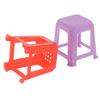 1/12 Scale Dollhouse Miniature Plastic Stools Chairs Pretend Play Furniture Toys