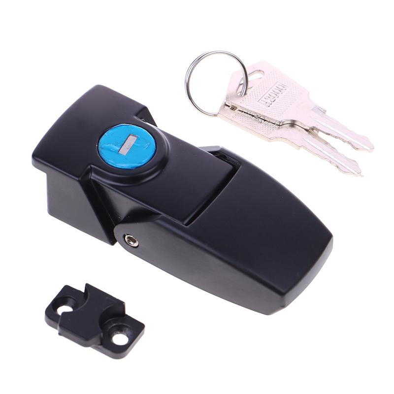 Dk604 Schnallenverschluss Edelstahl Schrankriegel Schubladensicherheit Knebelverschluss mit zwei Schlüsseln