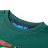 Kids Long Sleeve T Shirt Green Size 128